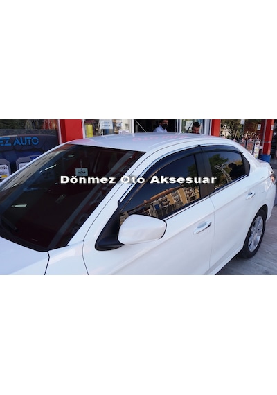 Peugeot 301 Mügen Cam Rüzgarlığı Kromlu 2012-2020 Arası 4 Lü Set N11.13143