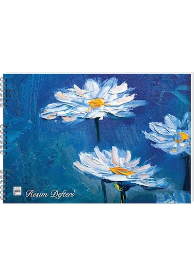 Keskin Color 35x 50 30 Yaprak Sipiralli Basic Resim Defteri