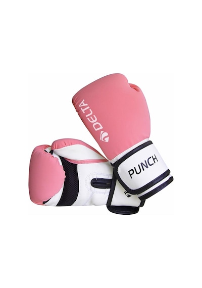 Delta Punch Dura-strong Pembe-beyaz Boks Eldiveni