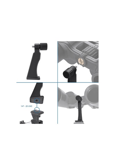 Lexroo Binocular Tripod Adaptor Çok Renkli