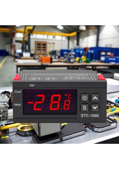 Termostat - Dijital Termostat - Kuluçka Termostatı - Stc-1000 220v Dijital Termostat - Stc-1000 Dijital Sıcaklık Kon