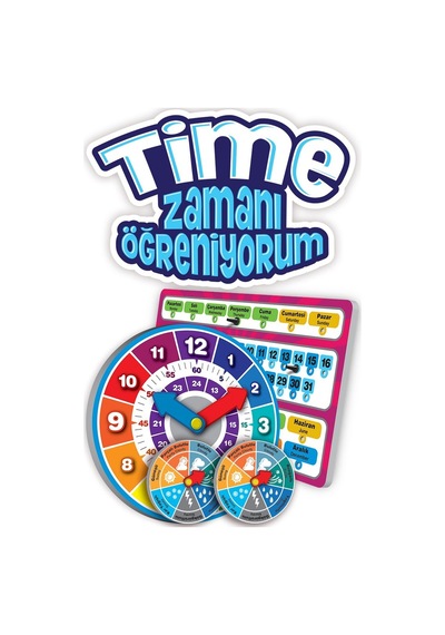 Zo234 Ks Time - Zamanı Öğreniyorum - 3 Yaş