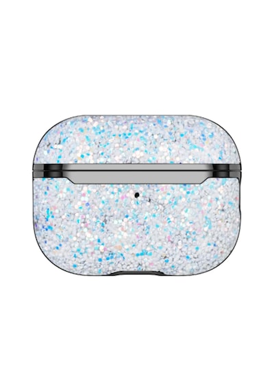 Muratech Onegif Apple Uyumlu AirPods Pro 2 2.nesil Bright Simli Apple Uyumlu AirPods Kapak - Gümüş