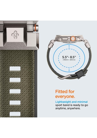 Apple Watch 49/46mm Ultra 4/3/2/1 / Seri 12/11/10 İle Uyumlu Kordon Kayış Band Durapro Armor Military Green - Amp09102 Çok Renkli Apple Watch 49/46mm Ultra 4/3/2/1 / Seri 12/11/10 İle Uyumlu Kordon Kayış Band Durapro Armor Military Green - Amp09102 Çok Renkli