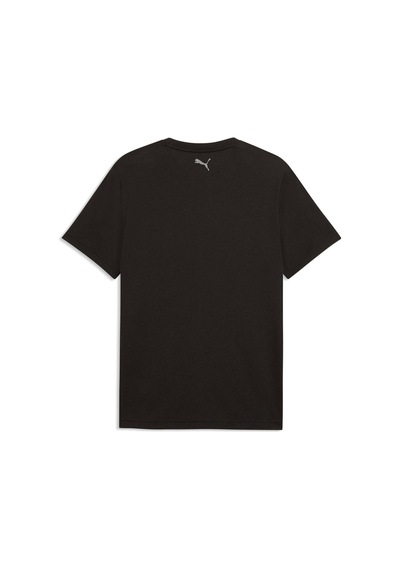 Puma Erkek Grafik Baskılı Antrenman Tişörtü 528531 01 Siyah