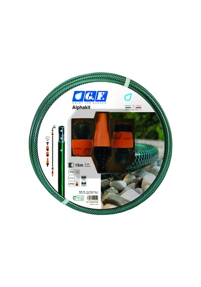 Gf 8000-7028 Hortum Alpha 1/2'' 15m Adaptör Kitli