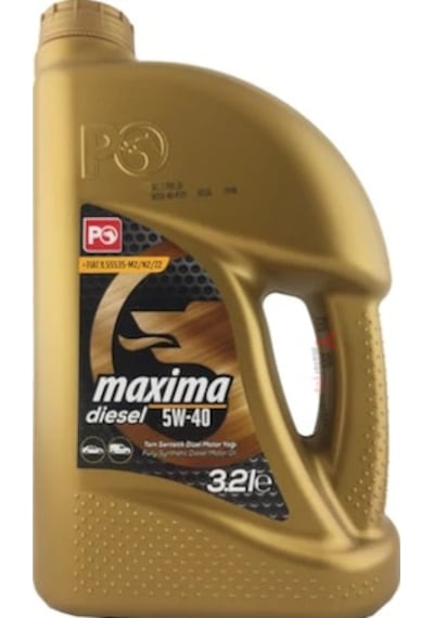 Petrol Ofisi Maxima CX 5W-40 Tam Sentetik Motor Yağı 3.2 L