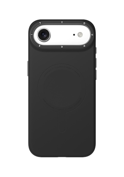Apple Uyumlu iPhone 17 Air  Kılıf M-safe Şarj Özellikli Youngkit Morandi Serisi Kapak Siyah Siyah