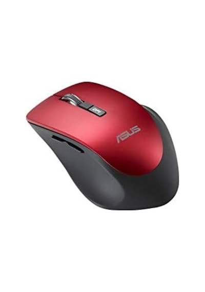 Asus Wt425 Kablosuz Optik Sessiz Tıklama Özellikli Kırmızı Mouse