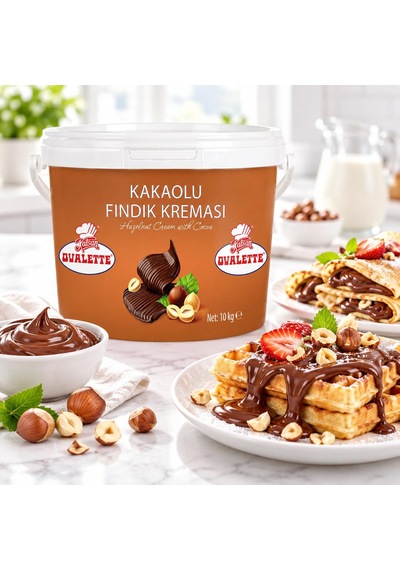 Ovalette Kakaolu Fındık Ezmesi 10 Kg