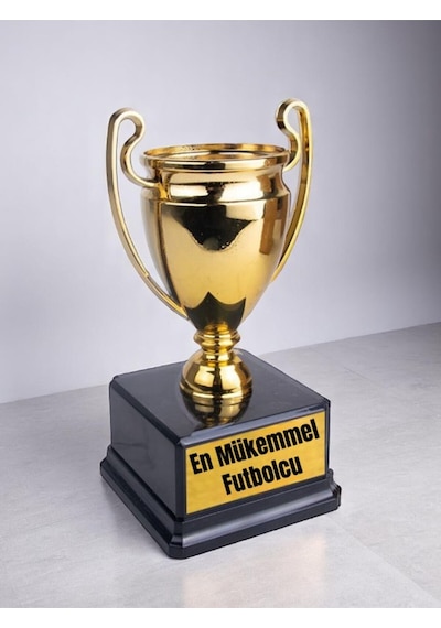 En Mükemmel Futbolcu Baskılı Ödül Başarı Şampiyonluk Kupası Futbolcu Kupası