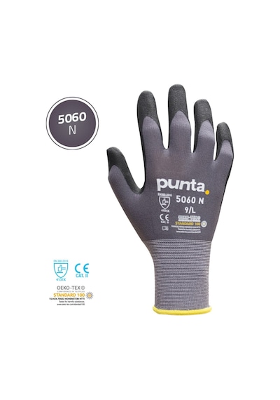 Punta 5060 N - 15G Nylon/Spandex Astar Üzeri Mikro Köpük Nitril K