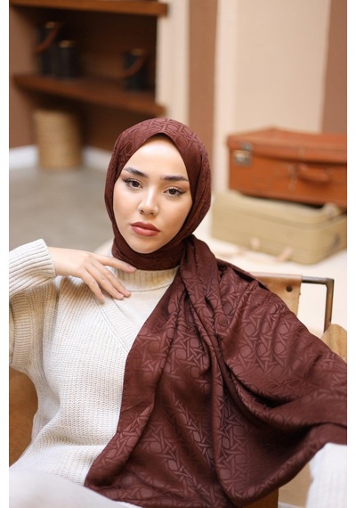 Silk Home Deluxe Şal - Çikolata - Çikolata