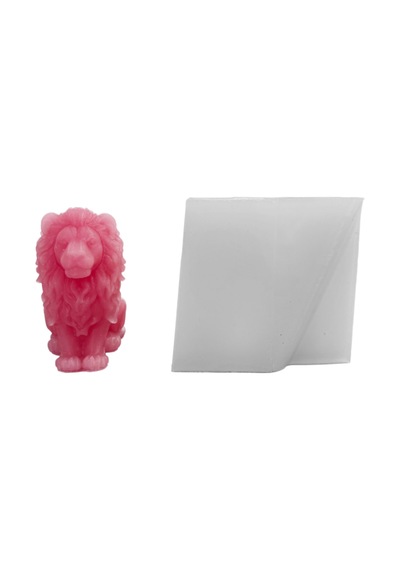 Tahtakale Toptancı Silikon 3d Aslan Figürü Mum Kalıbı