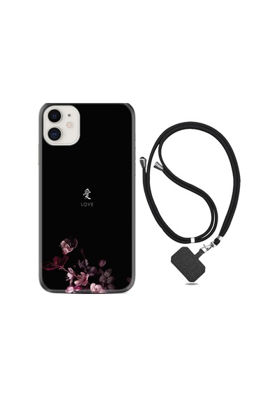 Apple Uyumlu iPhone 11 Kilif Boyun Askili Love 1629 542311865