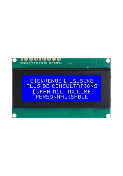 2004a Lcd Display Mavi 4x20 Karakter Lcd Ekran