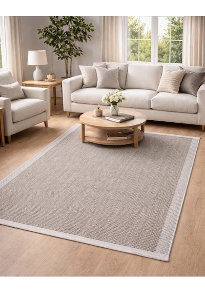 Merinos Rs Sisal 79270-071 Özel Kesme Halı Kahverengi Çok Renkli