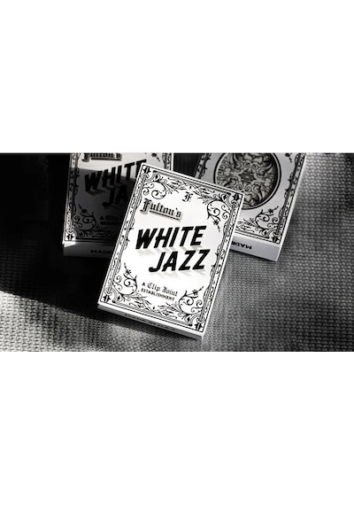 Bicycle Fulton's White Jazz Premium Oyun Kağıdı İskambil Kartları Destesi