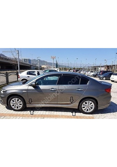 Fiat Egea Marşpiyel Takımı Sağ Sol Set, Boyasız, Abs Plastik, Gg