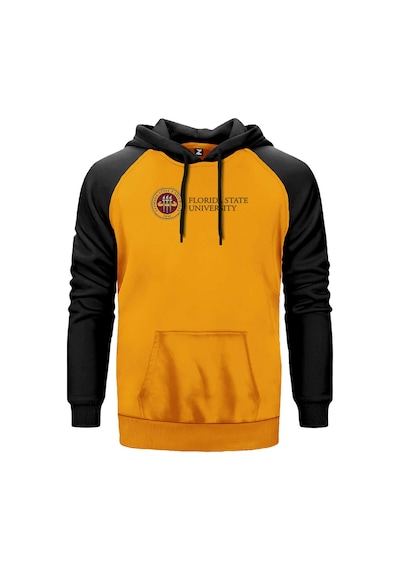 Florida State University Logo Sarı Renk Reglan Kol Sweatshirt Sarı