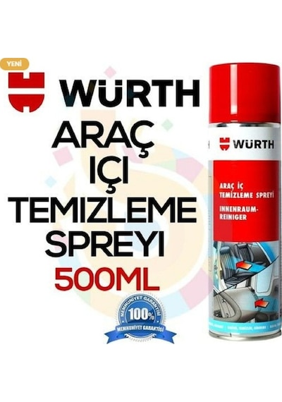 Araç İçi Temizleme Spreyi Araç İçi Temizleme Spreyi 500ml