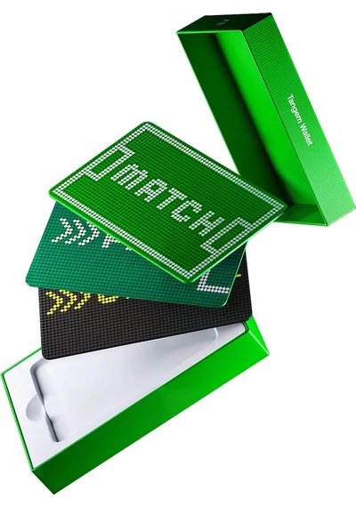 Tangem Wallet Football Kripto Para Cüzdanı Nfc-soğuk Cüzdan 3'lü Paket