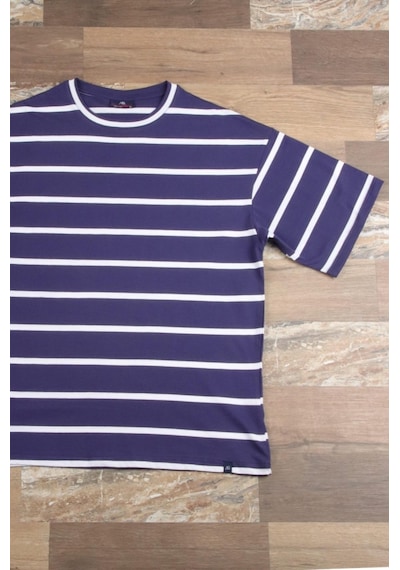 Alexander Gardi Alexandergardı Çizgili Oversize T-shirt E23-0046 001