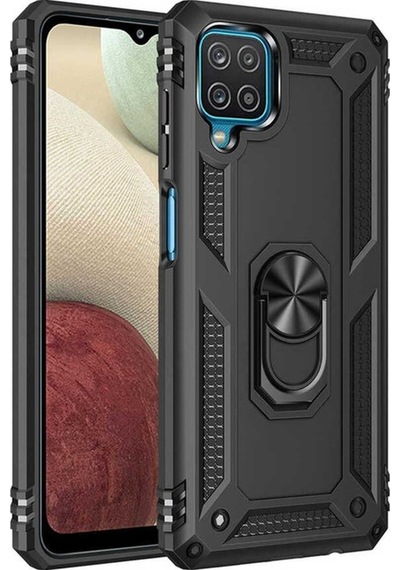 Galaxy M32 Kılıf Zore Vega Kapak Siyah