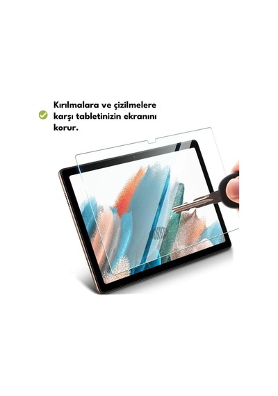 Samsung Galaxy Tab S9 11 İnç Uyumlu Temperli Ekran Koruyucu Kırılmaz Cam Glass X710 X715 X717