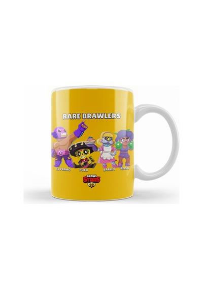 Brawl Stars Rare Brawlers Kupa Bardak Porselen No27011 Karışık