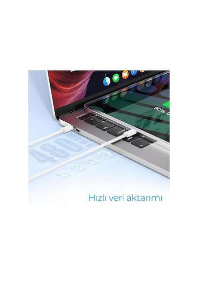 Woyax by Deji Apple Uyumlu iPhone Lightning 25W PD Hızlı Şarj Cihazı
