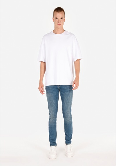 Colin's Colins 041 Danny Dar Kesim Düşük Bel Dar Paça Mavi Erkek Pantolon Cl1072792 Denim