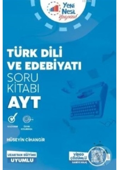 Yeni Nesil Yayınları Ayt Türk Dili ve Edeb. Soru Kitabı