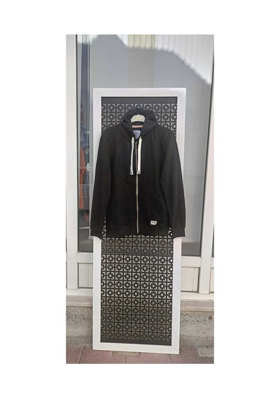 Çınar Boutique 3 İplik Fermuarlı Ceket Siyah Siyah