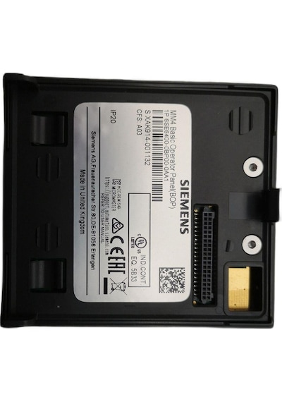 6se6400-0bp00-0aa1 Mıcromaster 4 Basıc Operator Panel 2.el