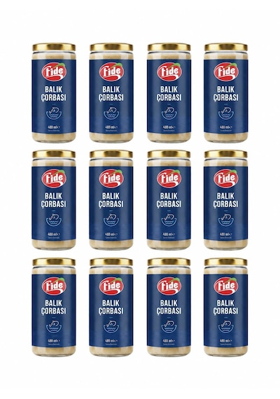 Fide Balık Çorbası 12 X 480 Ml