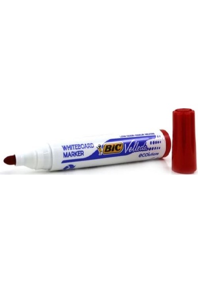 Bic Kırmızı Tahta Kalemi 1701 Yuvarlak Uç 904939