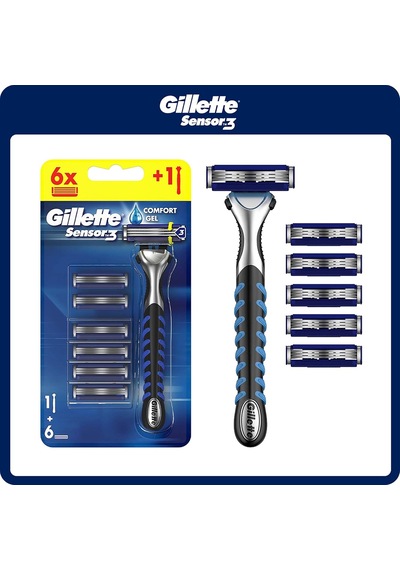 Lexroo Sensor3 Tıraş Makinesi Plus 6 Bıçak
