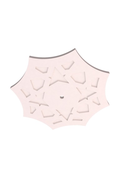 Motifpiyer Lamba Tavan Göbeği 44-8gen-egri-56cm-2 Adet
