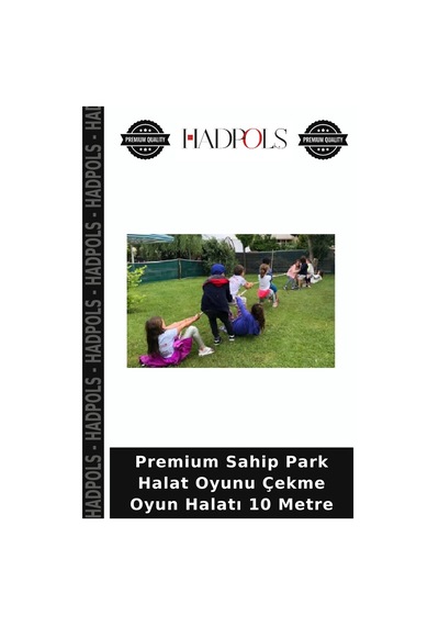 Premium Sahip Park Halat Oyunu Çekme Oyun Halatı 10 Metre