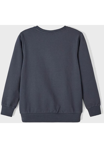 Name It Name İt Erkek Çocuk Bisiklet Yaka Sweatshirt 13221205 001 Antrasit