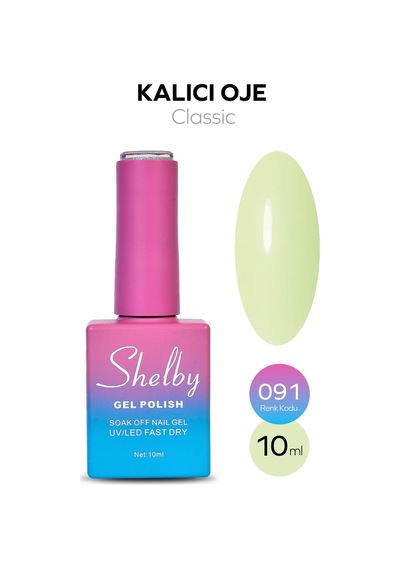 Shelby 10 Ml. A091 Kalıcı Oje