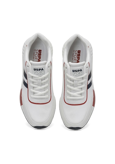 U.S. Polo Assn. 4M DRAGO 4FX Erkek  Beyaz Sneaker
