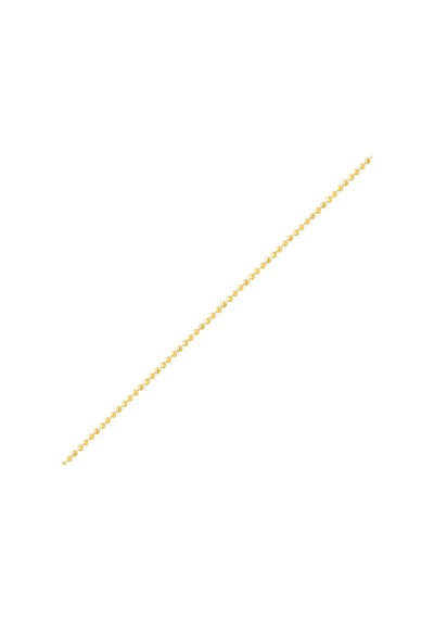 Goldkupe 14 Ayar Traşlı Top Altın Kolye-6628 Altın