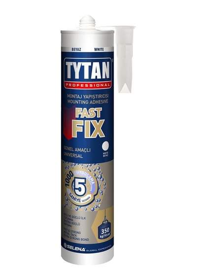 Feyzayapı Tytan Fastfix Çok Amaçlı Korniş Yapıştırıcı Montaj Yps Silikonu