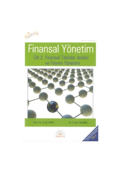 Finansal Yönetim Cilt 2 Sudi Apak (2.El)