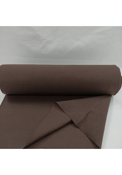 1 1 Bebe Kaşkorse Ribana Kumaş Kumaş Eni: 35 Cm Tüp %95 Pamuk %5 Elastan 032 Kahverengi