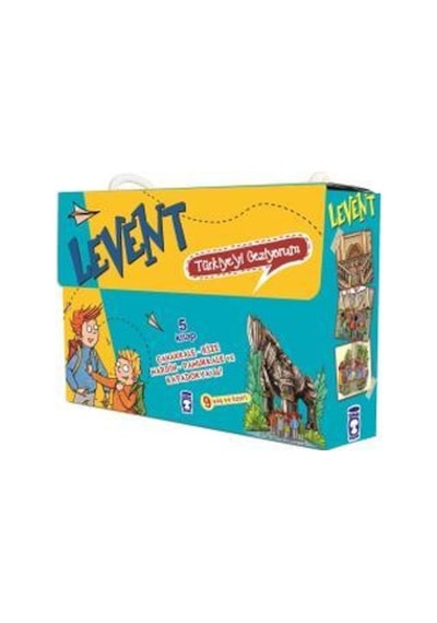 Levent Türkiyeyi Geziyorum 1 Set - 5 Kitap