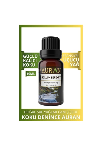 Auran Bolluk Bereket Esansiyel Uçucu Yağı 10 ML