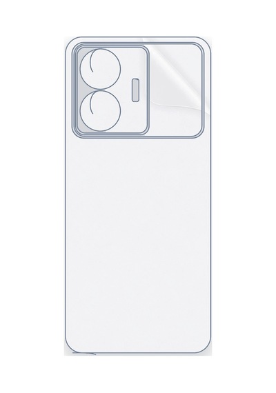 Schitec Realme Gt Neo 5 Uyumlu Arka Yüzey Hidrojel Koruyucu Film